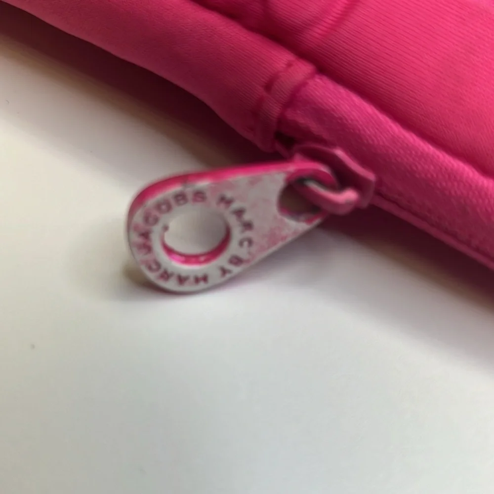 Marc by Marc Jacobs Pink Dreamy Logo Laptop Case